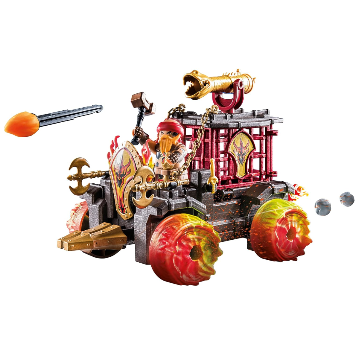 Playmobil 71299 - Novelmore - Burnham Raiders - Feuerkampfwagen Ritter