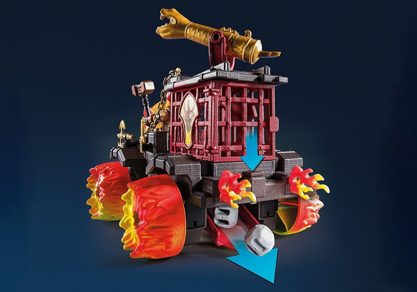 Playmobil 71299 - Novelmore - Burnham Raiders - Feuerkampfwagen Ritter