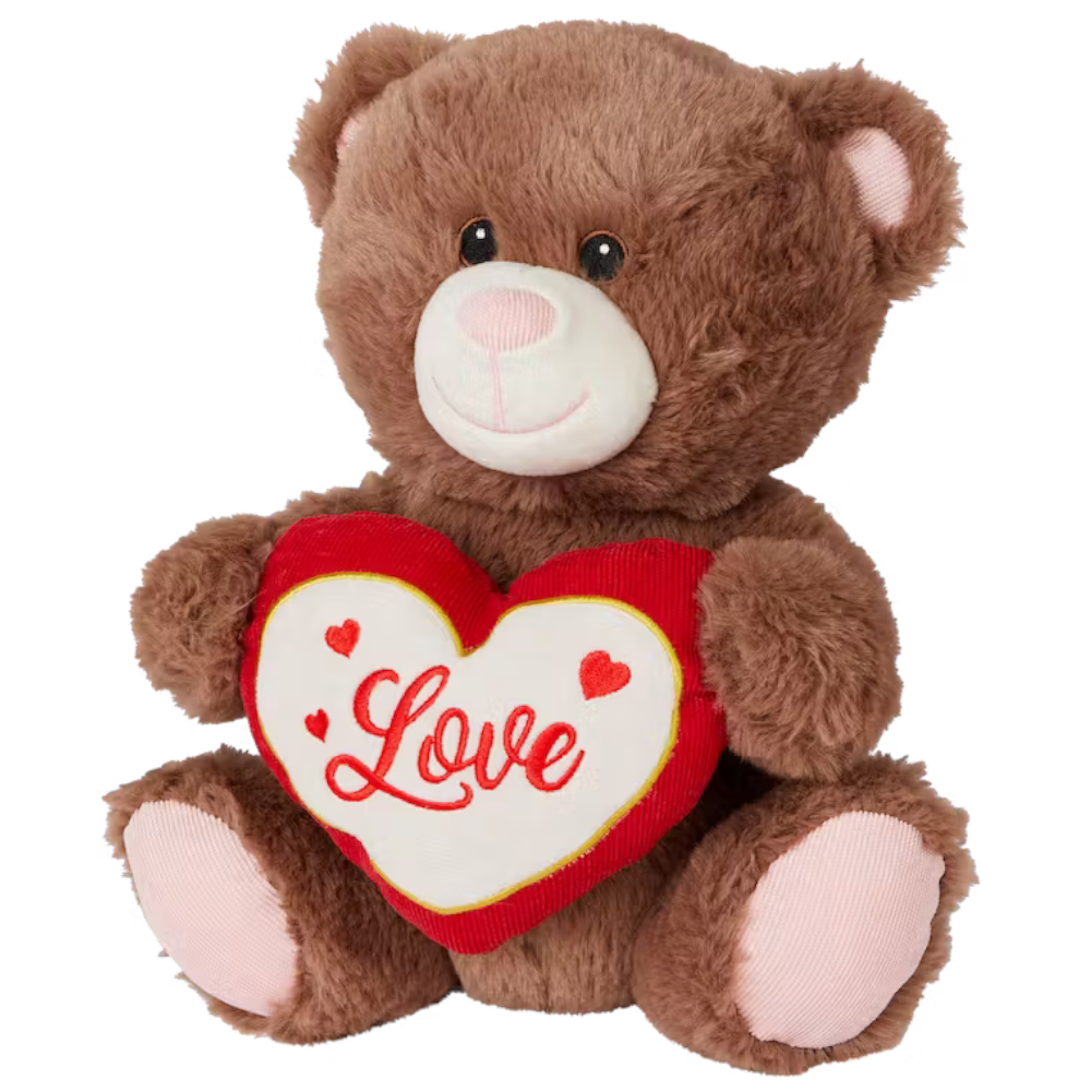 Teddybär Stofftier Kuscheltier Plüschbär mit Herz Love 28cm Geschenk