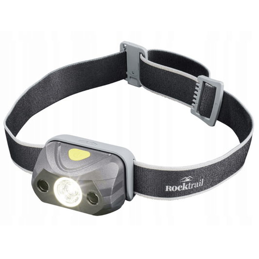 Rocktrail LED Stirnlampe Kopflampe Akku USB Sensor Aufladbar Nachtsicht