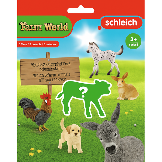 Schleich Überraschungstüte Series 1  - Bauernhoftiere (10164601)