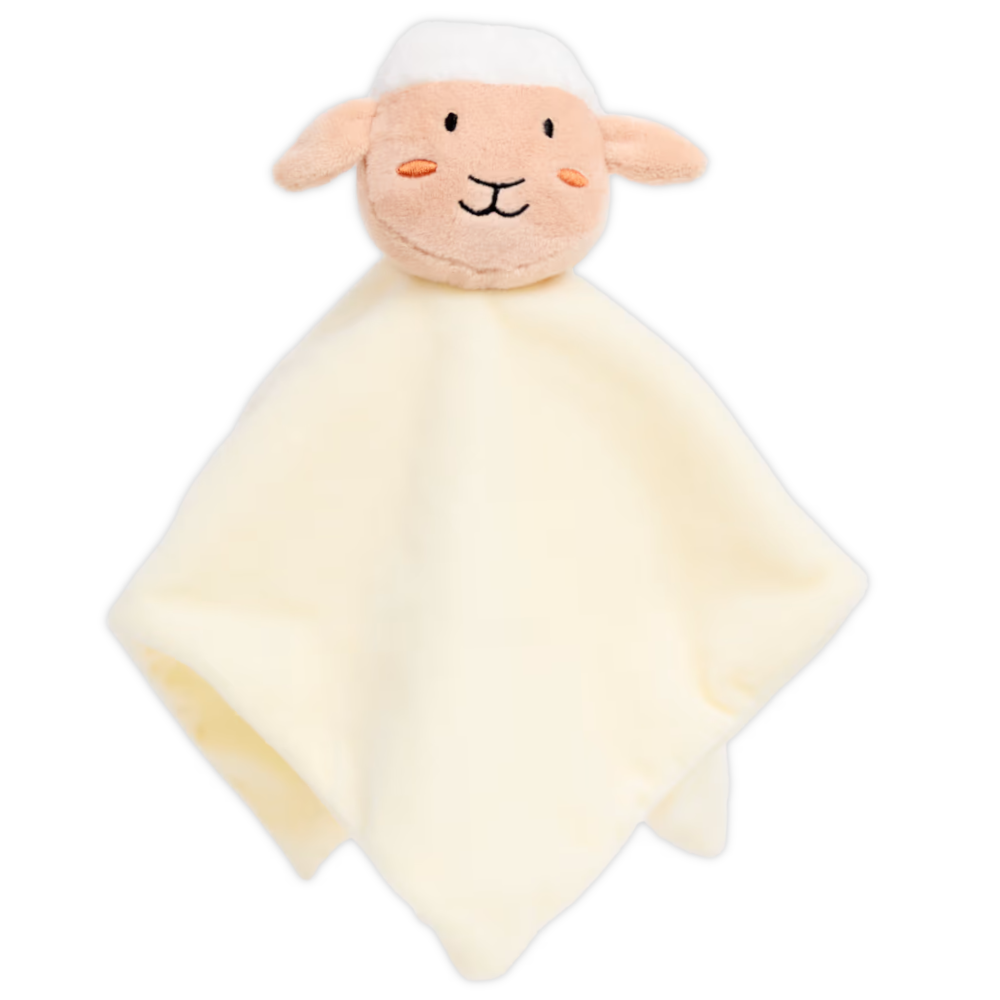 Schmusetuch Schaf Babyspielzeug Kuscheltier Plüschtier Geschenkidee