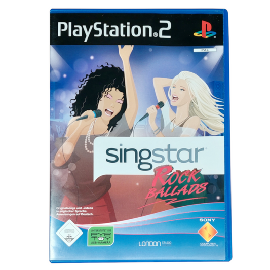 Singstar Rock Ballads für PlayStation 2 / PS2