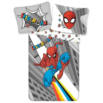 Marvel Spiderman Spider-Man Kinder Wendebettwäsche 135x200cm