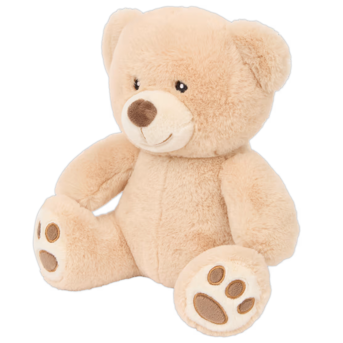 Teddybär Kuscheltier Plüschtier 26 cm Beige Braun Geschenk zur Geburt