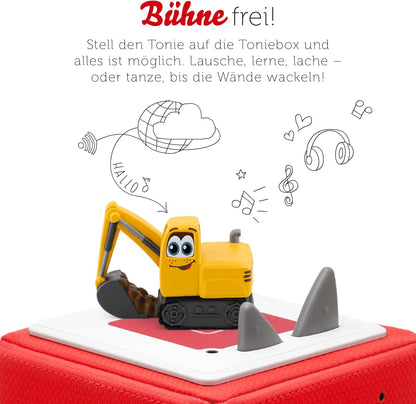 Tonies Tonie Figur Kinderlieder Bagger Mats & seine Freunde