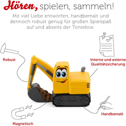 Tonies Tonie Figur Kinderlieder Bagger Mats & seine Freunde
