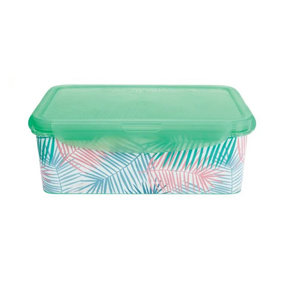 Frischhaltedose 1,1L Snackbox Brotdose Tropical Palmen Sommer Lunchbox Ernesto®