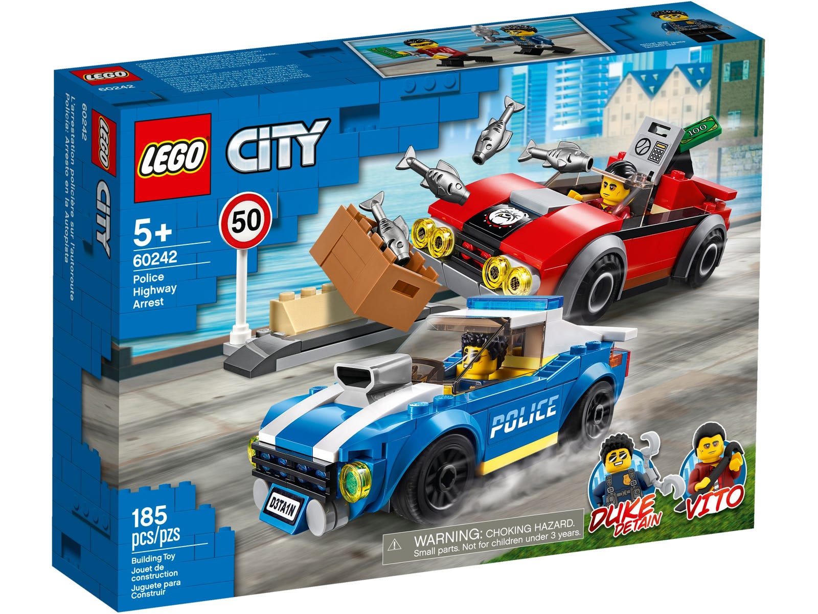 LEGO® City 60242 - Festnahme auf der Autobahn, Bauset - LeakBuy