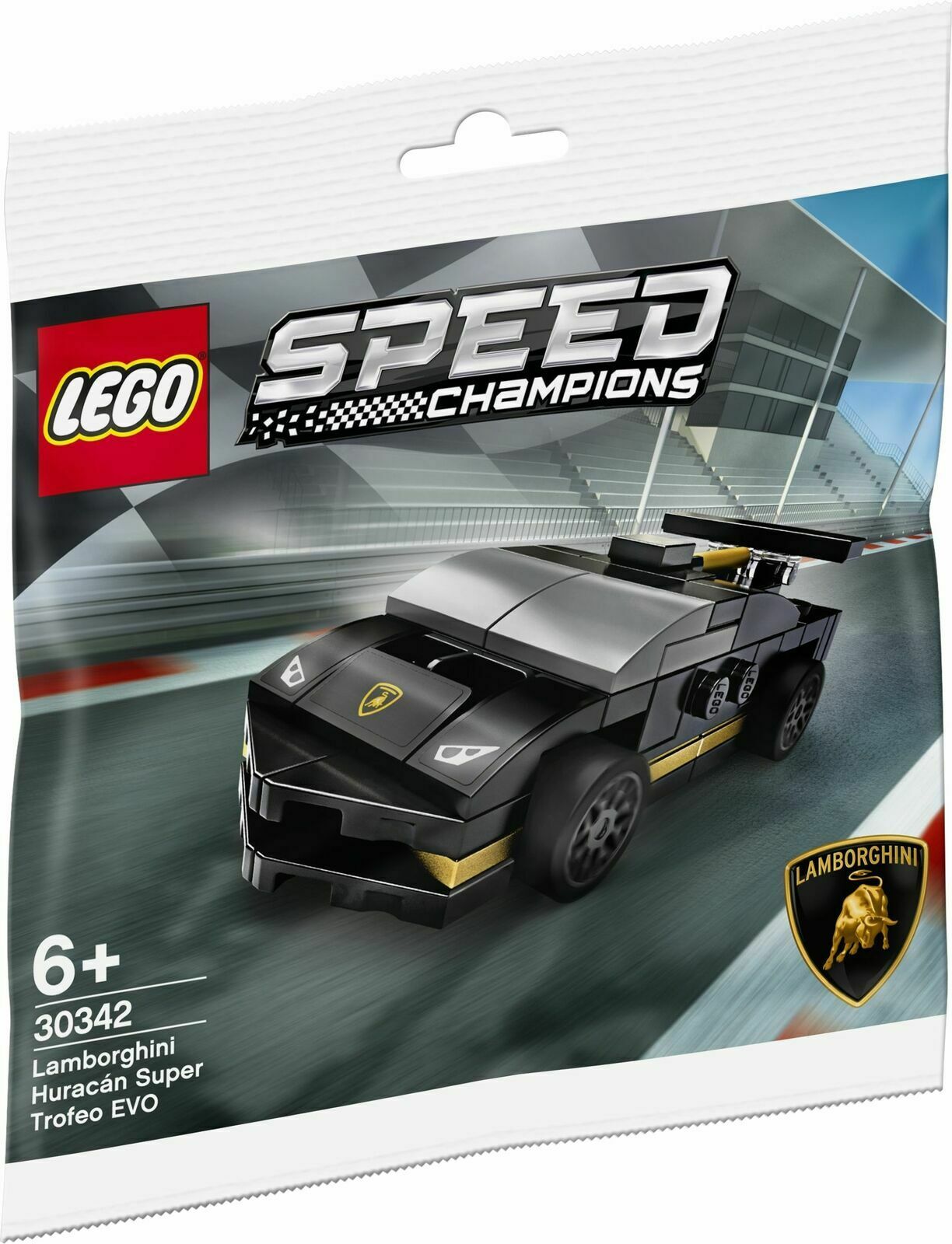 LEGO® Speed Champions 30342 - Lamborghini Huracán Super Trofeo EVO Polybag