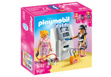Playmobil 9081 - City Life - It-Girls am Geldautomat mit Hund im Shopping Center