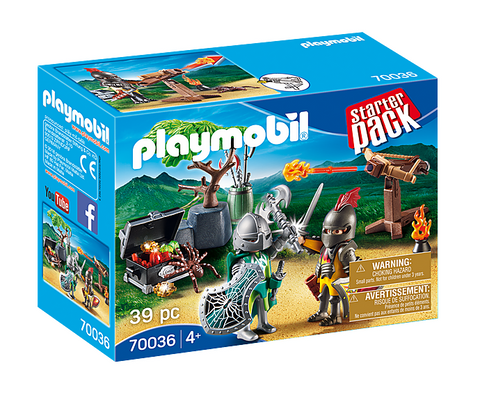 Playmobil 70036 - StarterPack Kampf um den Ritterschatz - 39 Teilig
