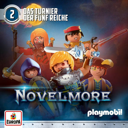 PLAYMOBIL Hörspiel 02. Novelmore: Das Turnier der Fünf Reiche Audio-CD Deutsch