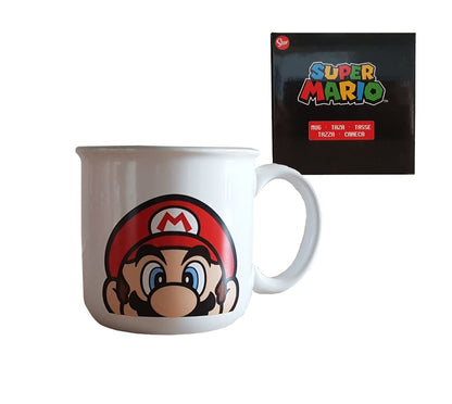 Super Mario Tasse Kaffetasse 414 ml Kaffeebecher Geschenkidee Nintendo