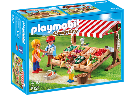 Playmobil 6121 - Country - Gemüsestand - Bauerhof Marktstand