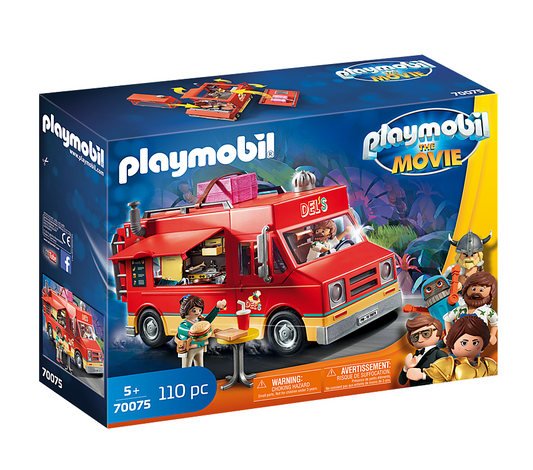 Playmobil 70075 - The Movie Del's Food Truck - Imbiss Burger Wrap Fast Food