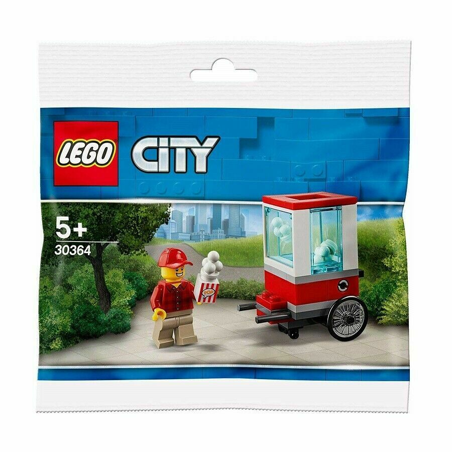 LEGO® City 30364 - Popcorn Wagen Stand Freizeitpark Polybag