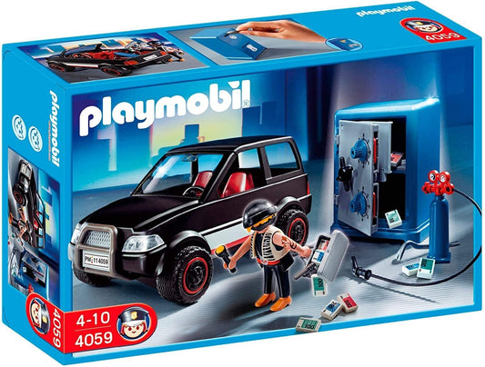 Playmobil 4059 - City Action - Tresorknacker mit Fluchtfahrzeug - Räuber