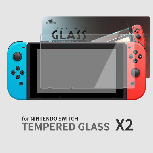 Schutzfolie für Nintendo Switch Glasfolie H9 Echtglas Premium Schutzglas