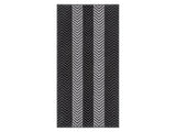 Duschtuch Badetuch 70x140cm flauschig Baumwolle Grau Welle Geometrisch Meradiso®