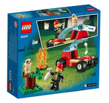 LEGO® City 60247 - Waldbrand - Feuerwehrmann, Eule, Wasserwerfer