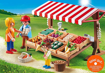 Playmobil 6121 - Country - Gemüsestand - Bauernhof Marktstand