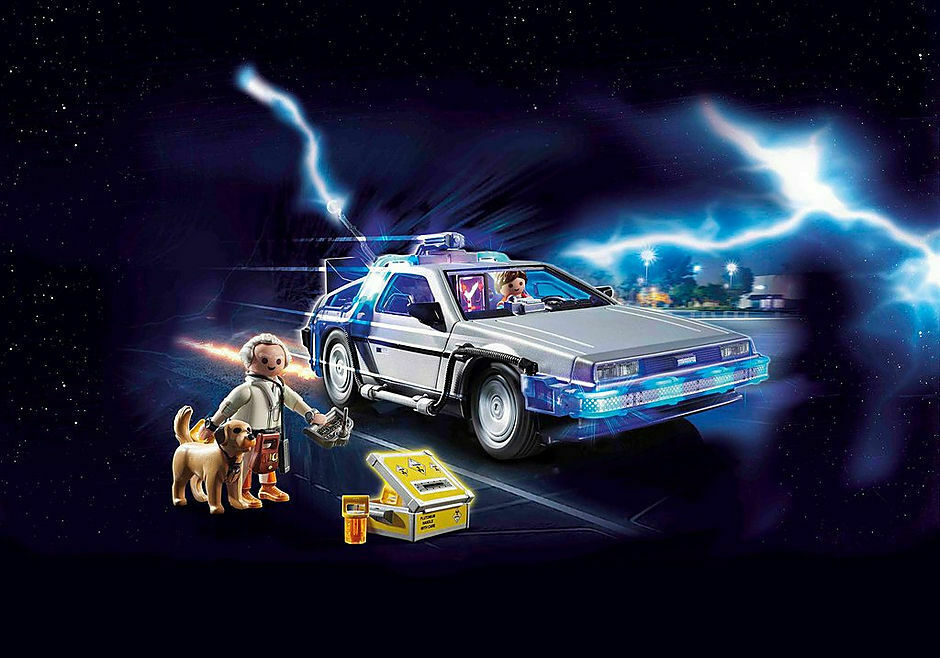 Playmobil 70317 - Back to the Future DeLorean mit Doc Brown & Marty Mcfly