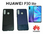 Huawei P30 lite Hülle Schutzhülle Case Cover Silikon | Jeans Look 📱🌈