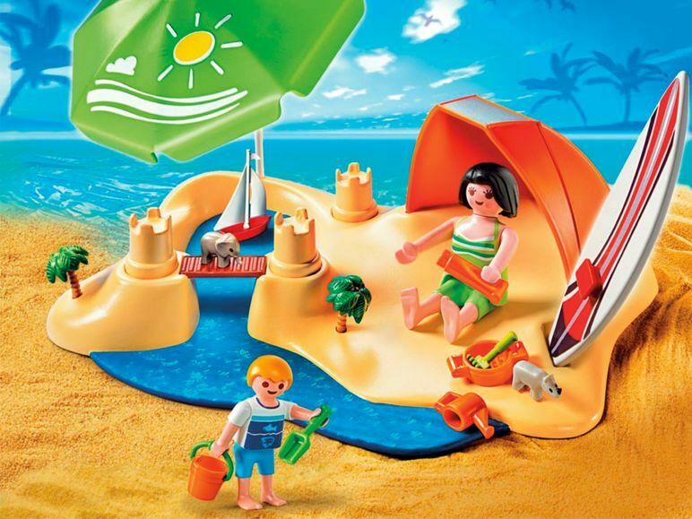 Playmobil 4149 - City Life - Strandurlaub Ferien Meer Sommerurlaub