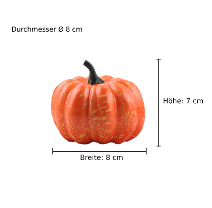 5 Stk. Kürbis Kürbisse Herbst Dekoration Tischdeko Halloween Deko Party 🍂
