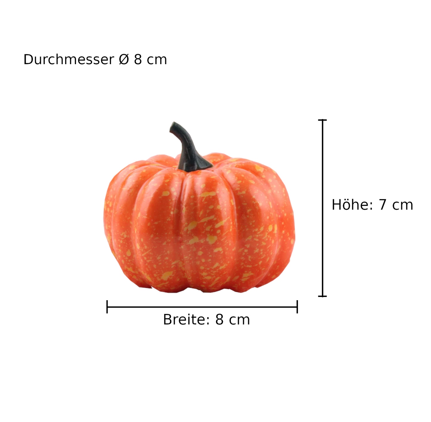 5 Stk. Kürbis Kürbisse Herbst Dekoration Tischdeko Halloween Deko Party 🍂 - LeakBuy