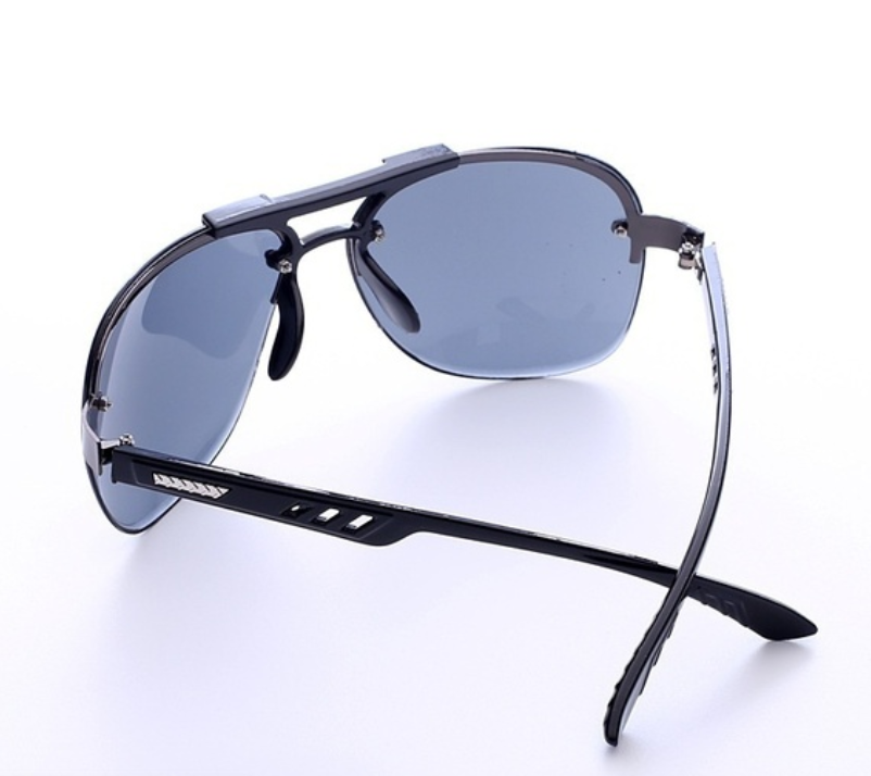 Sonnenbrille Brillen für Herren | Cool Fashion in Schwarz 100% UV 400 👓☀️