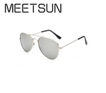 Sonnenbrille Brillen für Damen | Polarisiert Metallic Silber 👓☀️