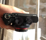 Sony DSC-RX100 RX100IV RX100M5 | Micromuff | Windschutz für Mikrofon