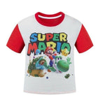 Super Mario T-Shirt Kinder Shirt Junge Oberteil Kurzarm | Ab 2-10 Jahre 👕🎮🎯