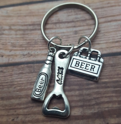 Schlüsselanhänger | Bar Kneipe Bier Bierkiste | Männerrunde | Geschenkidee 🍺💪