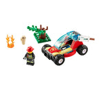 LEGO® City 60247 - Waldbrand - Feuerwehrmann, Eule, Wasserwerfer