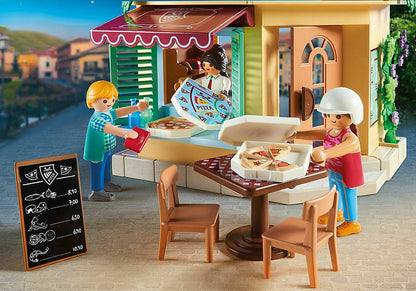 Playmobil 70336 - City Life - Pizzeria mit Gartenrestaurant [Limited Edition]