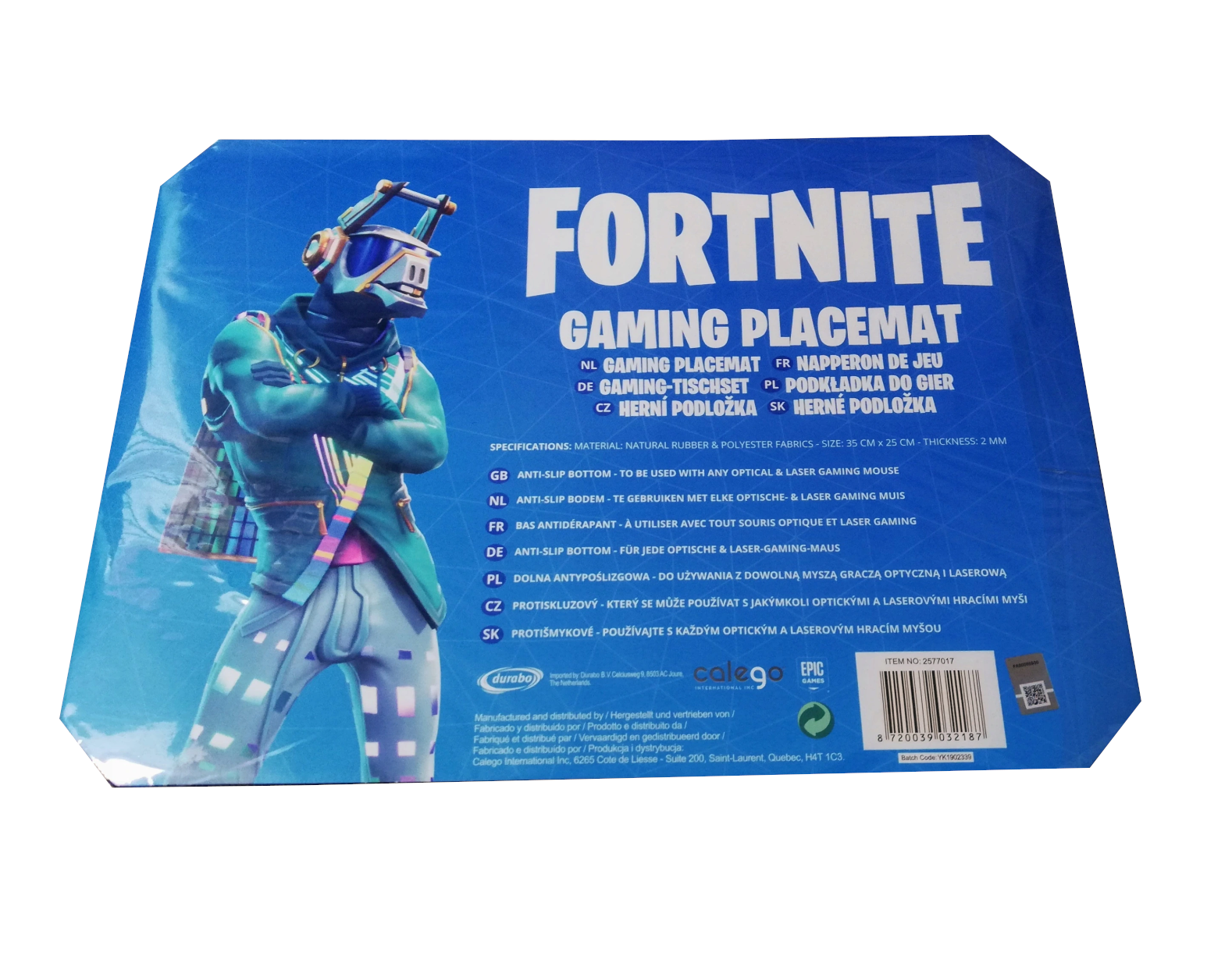 Fortnite Gaming Mauspad - 35x25cm - Dance Party - Rutschfest Unterlage für Maus - LeakBuy