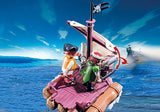 Playmobil 6682 - Pirates - Piratenfloß mit Kanone zur Verteidigung