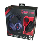 Gaming Headset Stereo 3.5mm LED Kopfhörer Rot für Multiplattform Battletron®