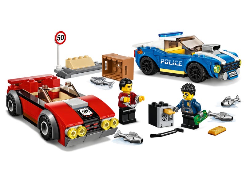 LEGO® City 60242 - Festnahme auf der Autobahn, Bauset