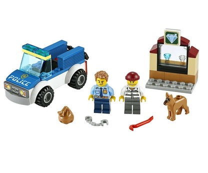 LEGO® City 60241 - Polizeihundestaffel - Einbrecher Juwelendieb Verfolgungsjagt