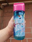 Eiskönigin Elsa Anna Olaf Trinkflasche 540 ml Ein-/Ausklappbar Trinkhalm Disney
