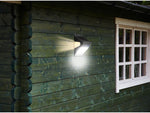 LED Solar Wandleuchte starke Leuchtkraft IP65 Premium Außenstrahler Livarno Home