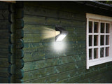 LED Solar Wandleuchte starke Leuchtkraft IP65 Premium Außenstrahler Livarno Home