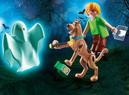 Playmobil 70287 - Scooby Doo! - Scooby & Shaggy mit Geist inkl. Sticker Set 👻