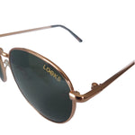Sonnenbrille mit Brillenbeutel Unisex Rosegold Rund LOOKS by Wolfgang Joop