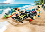 Playmobil 70436 - Family Fun - Strandauto mit Kanuanhänger Sommer Ferien