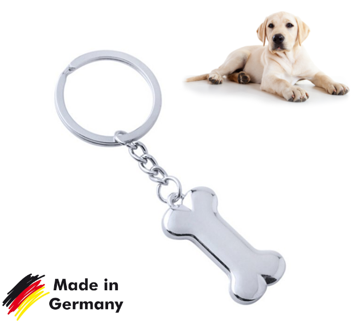 Hundeknochen Schlüsselanhänger | Glücksbringer für Herrchen und Hund 🐶🐾